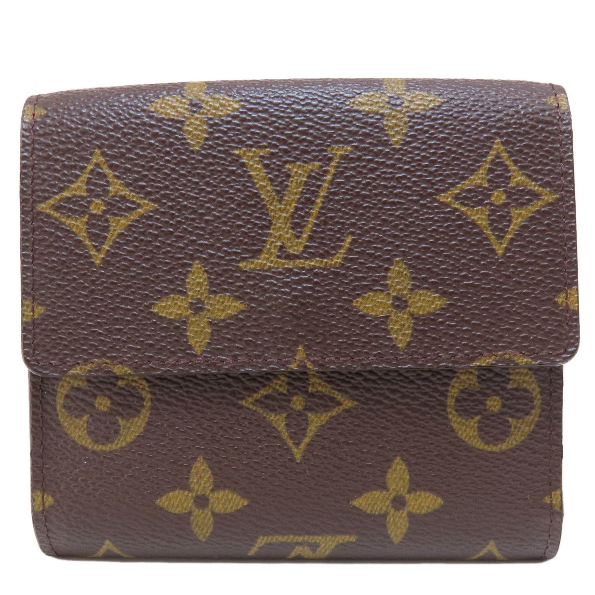 Louis Vuitton M61652 Porte Monnaie Bi-fold Wallet Monogram Canvas Women's LOUIS VUITTON