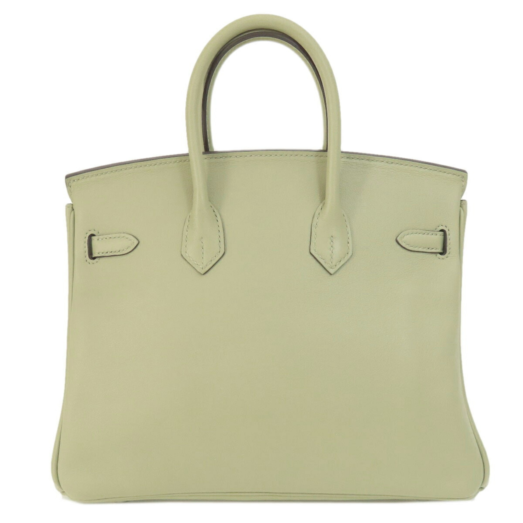 Hermes Birkin 25 Green Handbag Swift Women's HERMES
