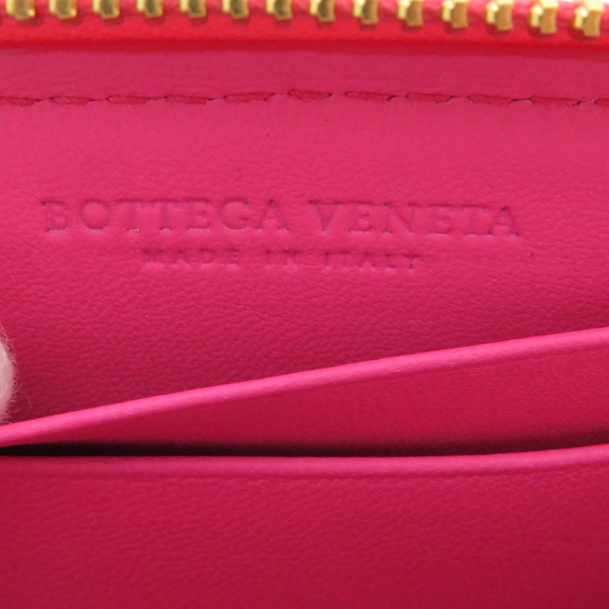 Bottega Veneta Intrecciato Coin Case Calf Leather Women's BOTTEGA VENETA