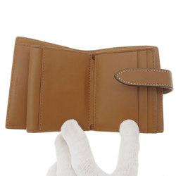 CELINE Macadam Bi-fold Wallet Leather Women's