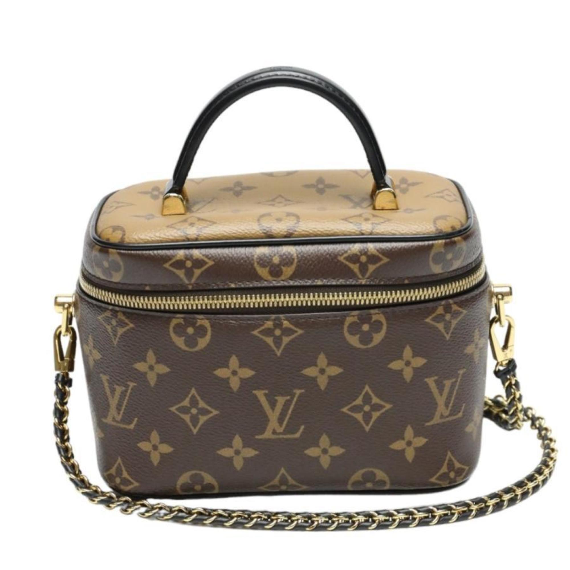 Louis Vuitton LOUIS VUITTON Shoulder Bag Monogram Vanity NV PM Canvas M45165 Brown LV