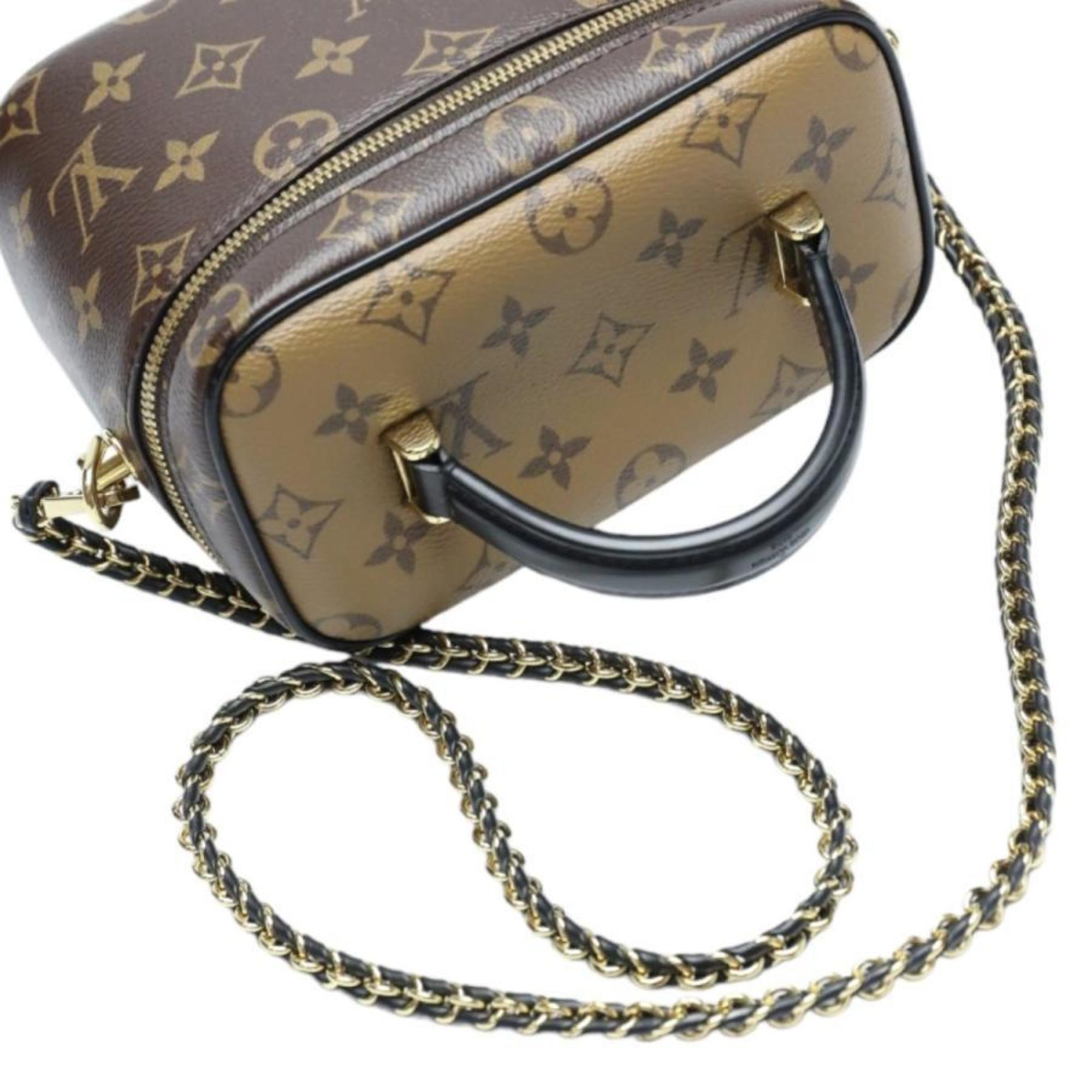 Louis Vuitton LOUIS VUITTON Shoulder Bag Monogram Vanity NV PM Canvas M45165 Brown LV