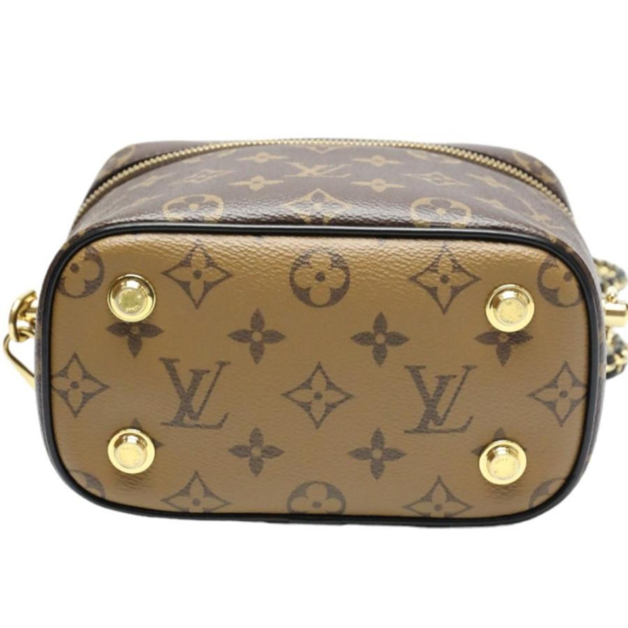 Louis Vuitton LOUIS VUITTON Shoulder Bag Monogram Vanity NV PM Canvas M45165 Brown LV