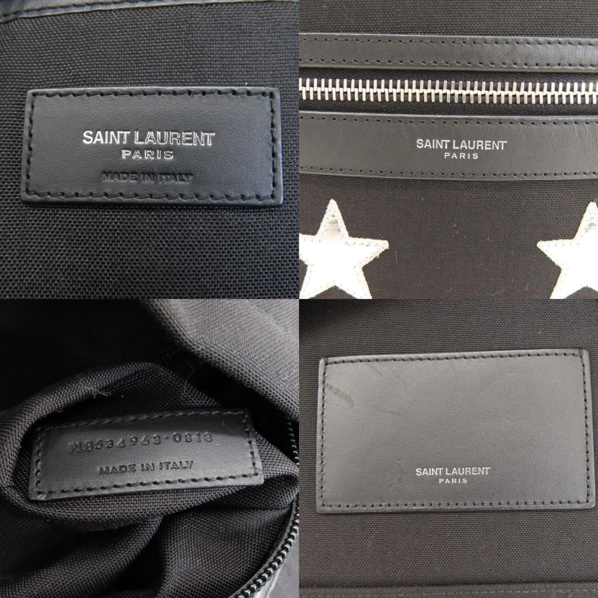 Saint Laurent Star Motif Backpack/Daypack Canvas Women's SAINT LAURENT