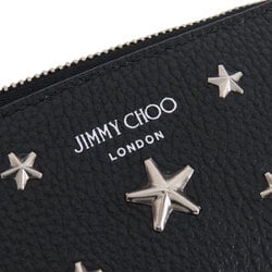 Jimmy Choo Star Motif Coin Case Leather Women's