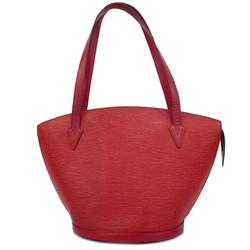 Louis Vuitton Shoulder Bag Epi Saint Jacques M52267 Castilian Red Women's