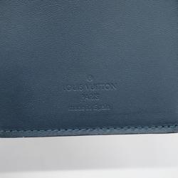 Louis Vuitton Long Wallet Damier Infinie Portefeuille Brazza N63119 Cosmos Men's