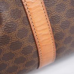 Celine handbag macadam leather brown ladies