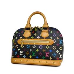 Louis Vuitton Handbag Monogram Multicolor Alma M40444 Noir Ladies