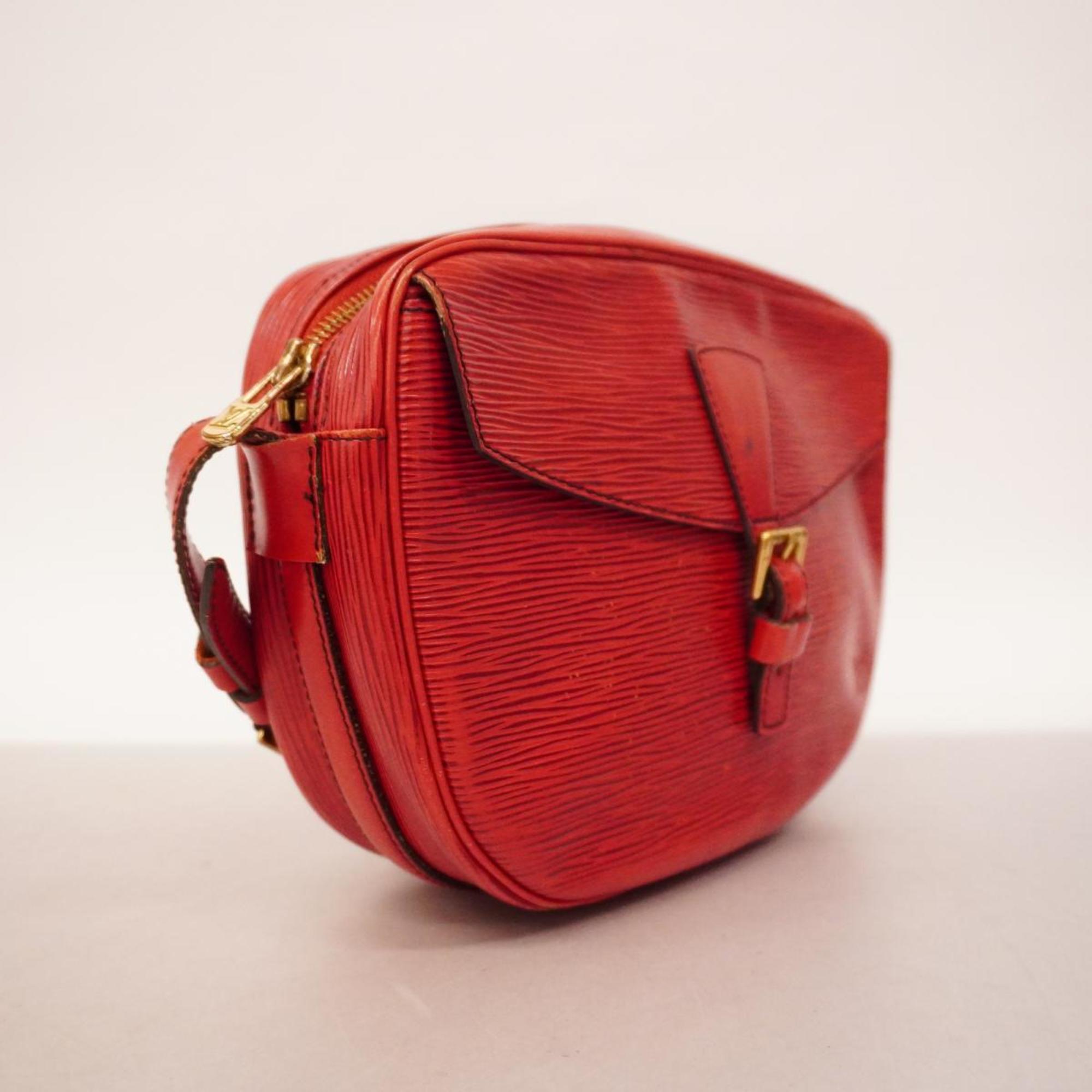 Louis Vuitton Shoulder Bag Epi Jeune Fille M52157 Castilian Red Ladies