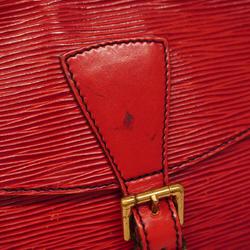 Louis Vuitton Shoulder Bag Epi Jeune Fille M52157 Castilian Red Ladies