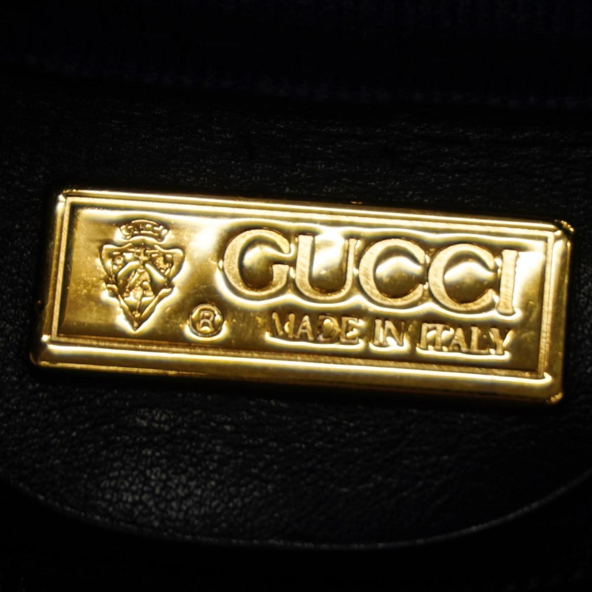 Gucci Boston Bag Micro GG 012 39 0063 Navy Women's