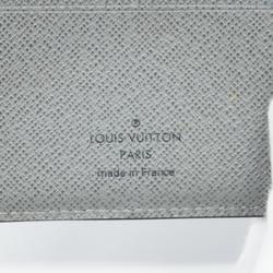 Louis Vuitton Wallet Epi Monogram Eclipse Portefeuille Multiple M81370 Green Black Grey Men's