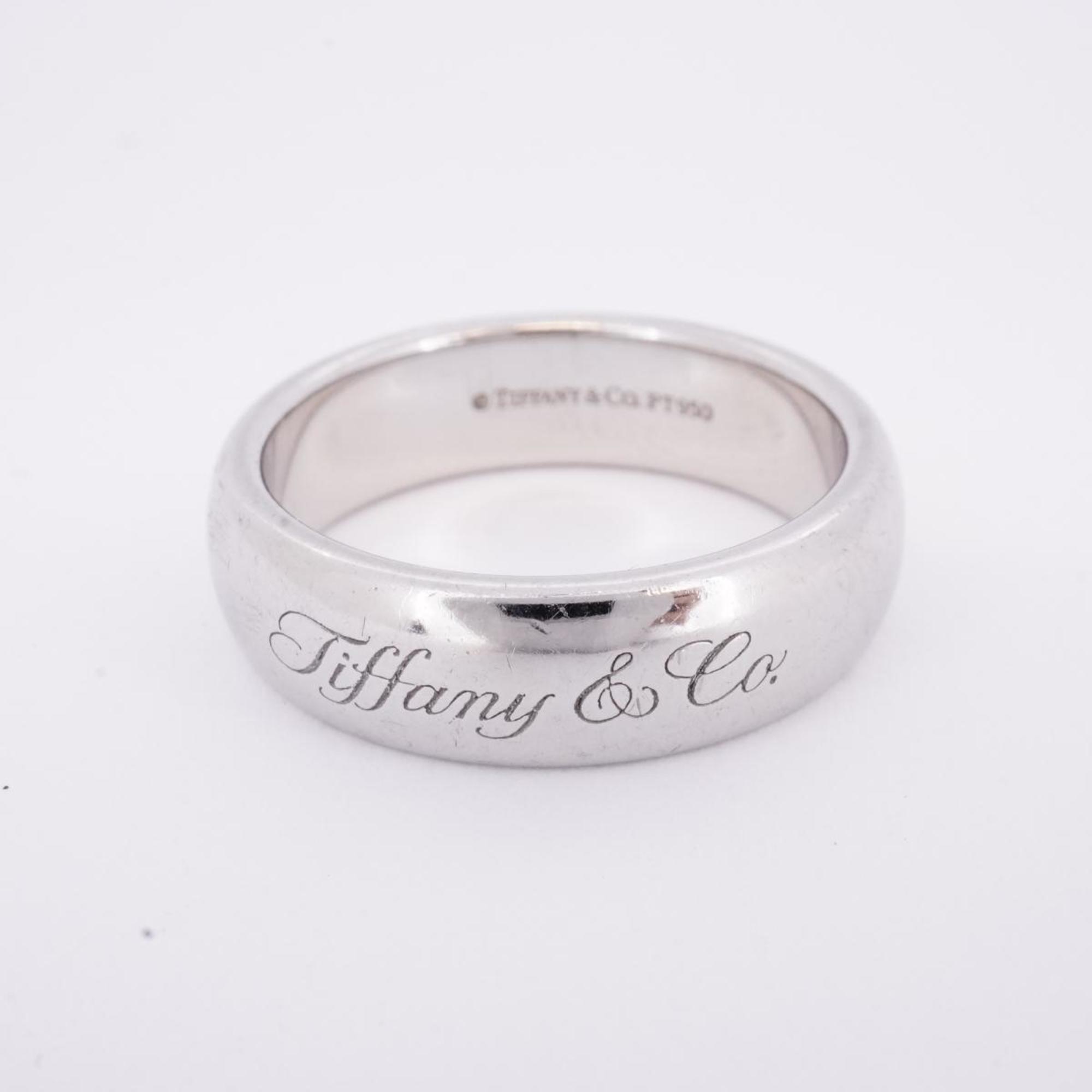 Tiffany Ring Notes Lucida Pt950 Platinum Ladies