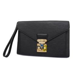Louis Vuitton Clutch Bag Epi Pochette Serie Dragonne M52612 Noir Men's Women's