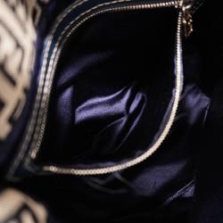 Fendi Zucchino Nylon Canvas Navy Handbag for Women