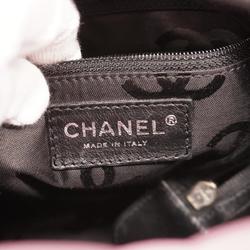 Chanel Tote Bag Cambon Lambskin Pink Women's
