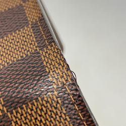 Louis Vuitton Tri-fold Wallet Damier Portefeuille Anais N63242 Ebene Men's Women's