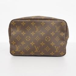 Louis Vuitton Pouch Monogram True Toilet 23 M47524 Brown Ladies