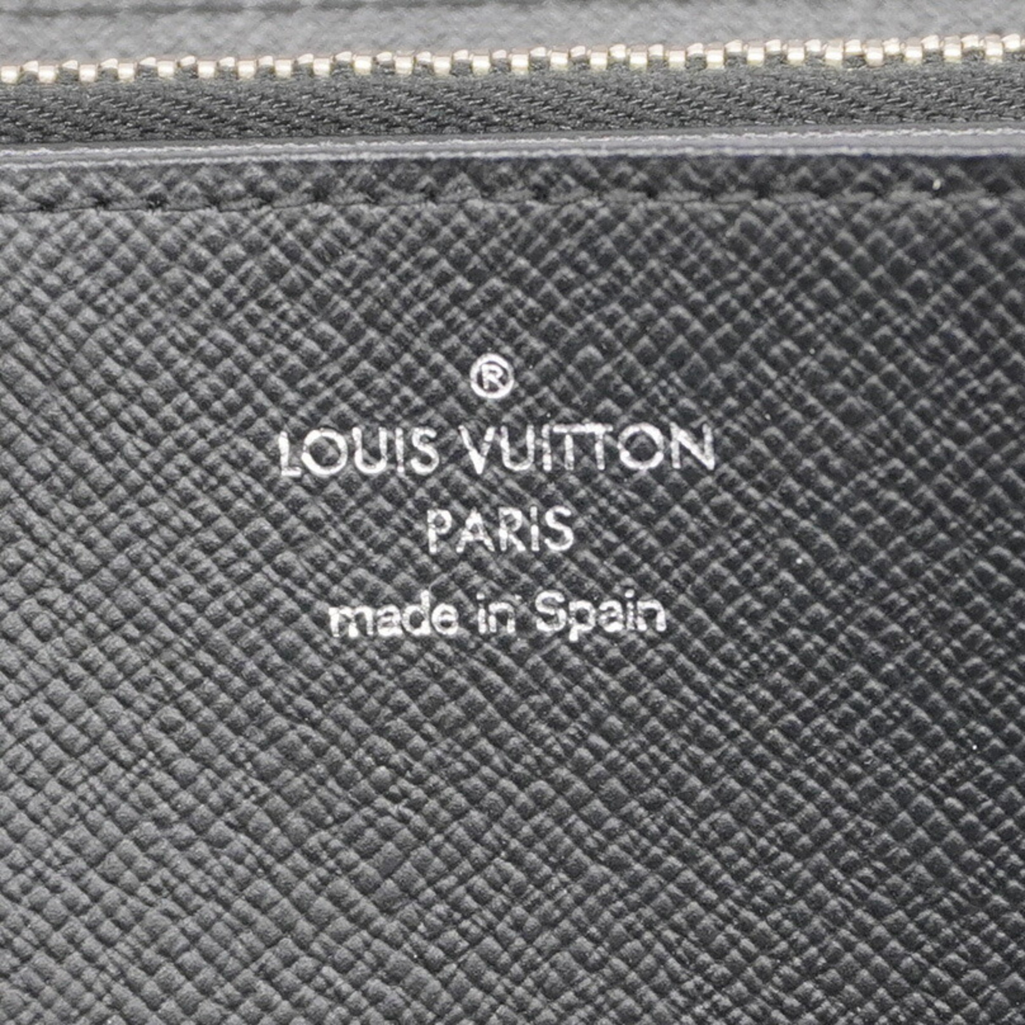 Louis Vuitton Long Wallet Epi Zippy M61857 Noir Men's