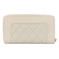 CHANEL Mademoiselle Long Wallet Caviar Skin Women's