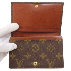 Louis Vuitton Portefeuille Tresor Monogram Bi-fold Wallet Canvas Women's LOUIS VUITTON