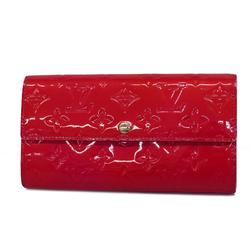 Louis Vuitton Long Wallet Vernis Portefeuille Sarah M93633 Rose Pop Ladies