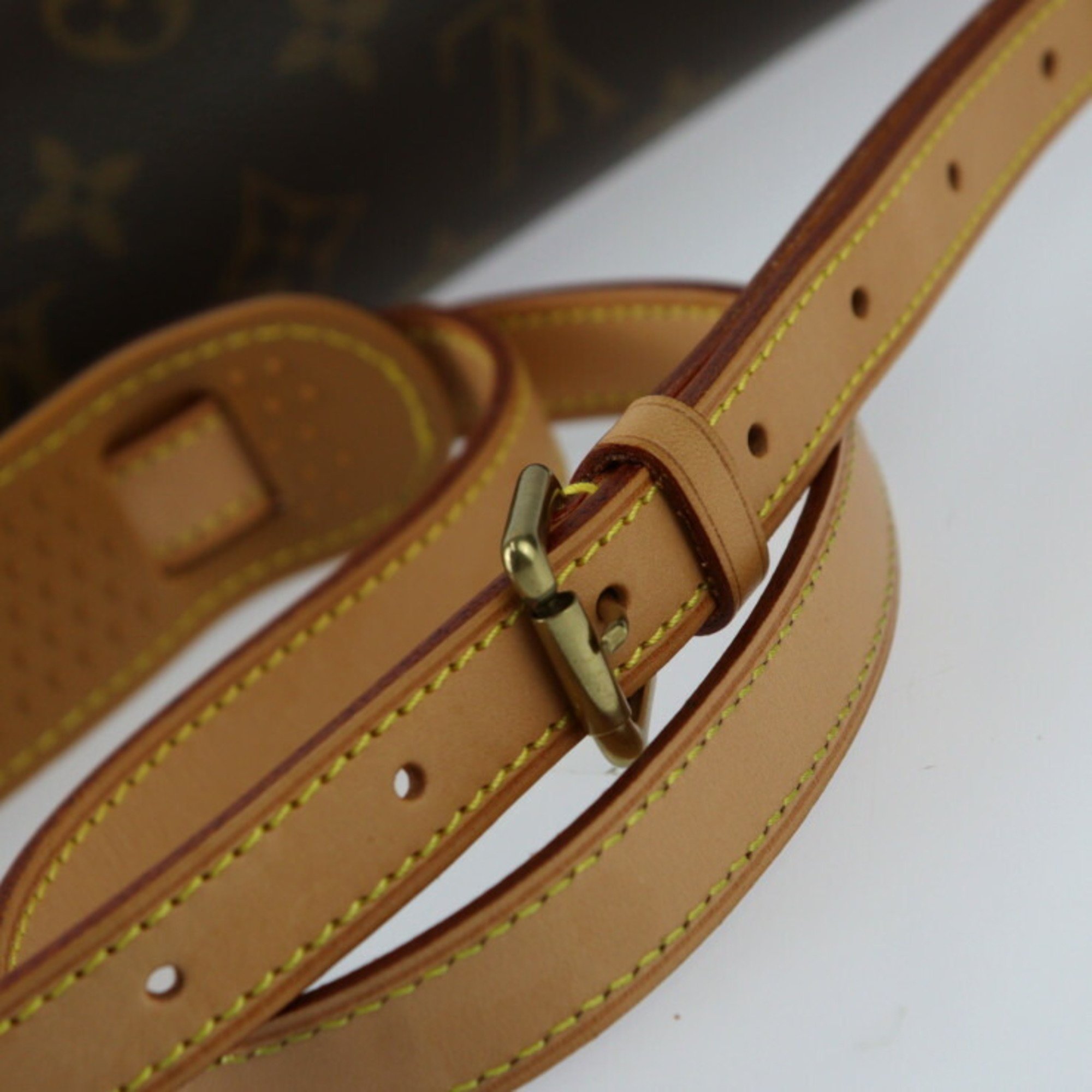 LOUIS VUITTON Louis Vuitton Sologne Monogram Shoulder Bag M42250 Canvas Leather Brown