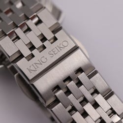 SEIKO King Seiko Automatic Watch 6L35-00G0 SDKA007 Stainless Steel Silver Black Dial Date