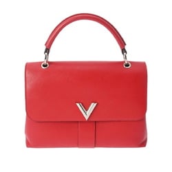 LOUIS VUITTON Louis Vuitton Monogram Very One Handbag Red M42905 Women's Leather