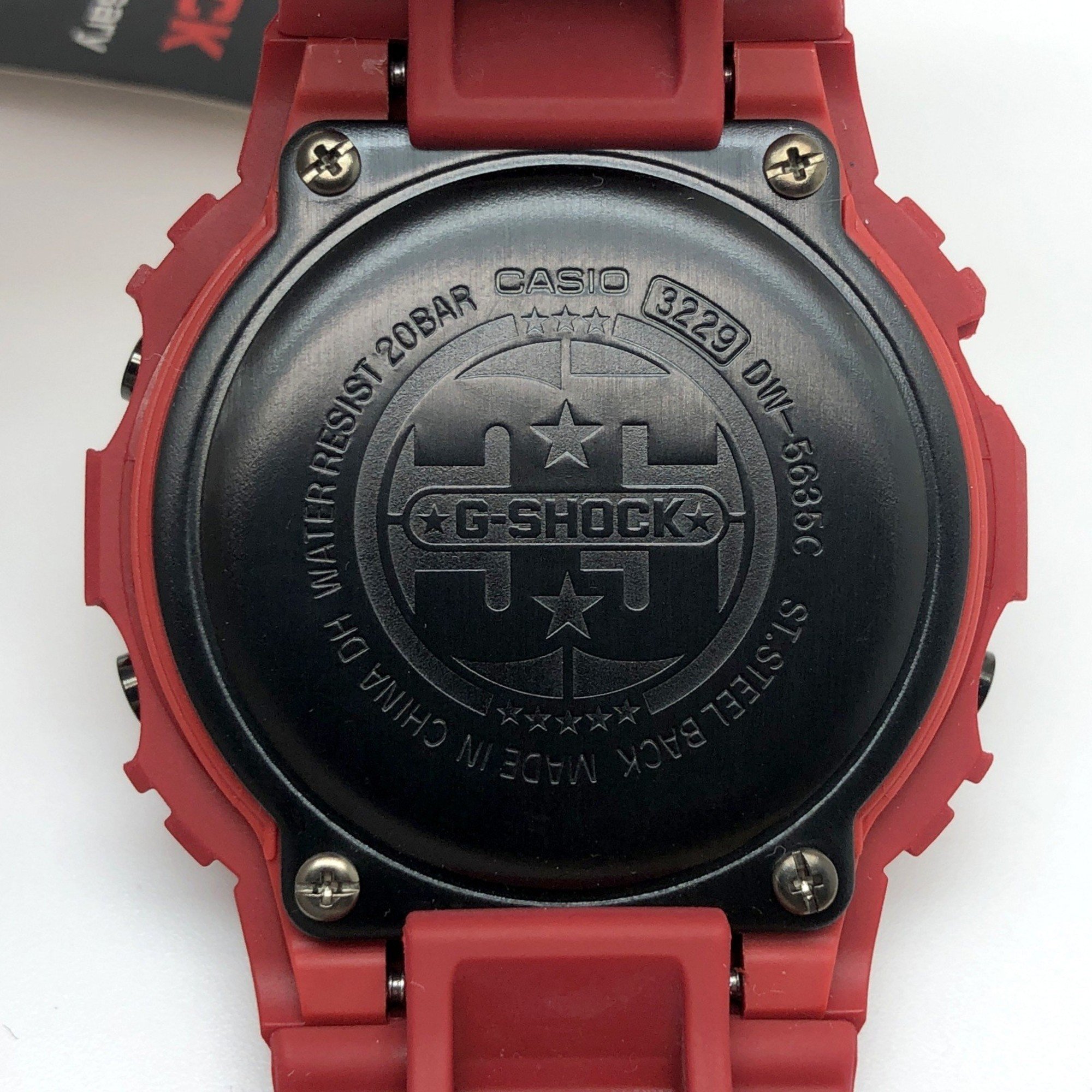 G-SHOCK CASIO Watch DW-5635C-4 35th ANNIVERSARY RED OUT Matte Paint Digital Mikunigaoka Store ITG55DIYBZ48