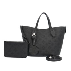 Louis Vuitton Blossom PM Mahina Shoulder Bag Monogram M21848 Black Women's LOUIS VUITTON 2way