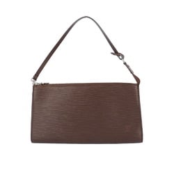 Louis Vuitton Pochette Accessoires Epi Handbag Leather M5294D Brown Women's LOUIS VUITTON