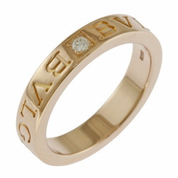BVLGARI Ring Size 12.5 18K Diamond Women's