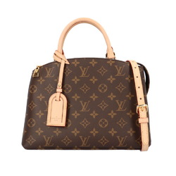 Louis Vuitton Petit Pale PM Monogram Shoulder Bag Canvas M45900 Brown Women's LOUIS VUITTON 2way