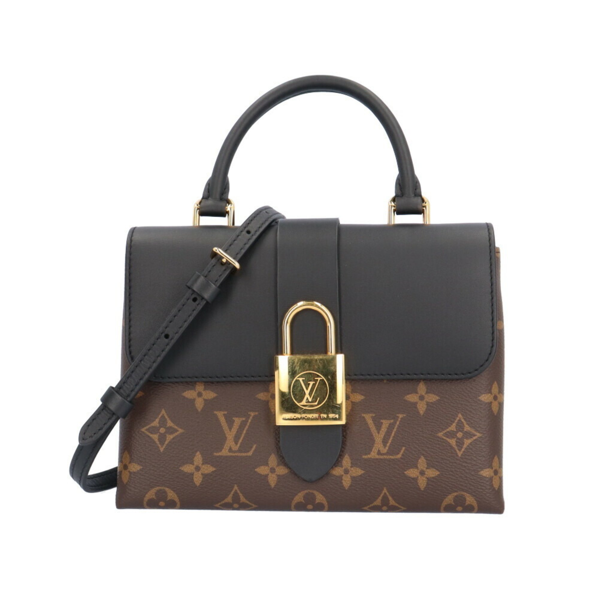 Louis Vuitton Rocky BB Monogram Shoulder Bag Canvas M44141 Brown Women's LOUIS VUITTON 2way