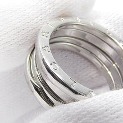 BVLGARI B.zero1 Ring 2-Band K18WG #55 Size 14.5 White Gold