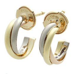 Cartier Trinity Earrings B8017100 K18YG/K18PG/K18WG Three-tone Gold