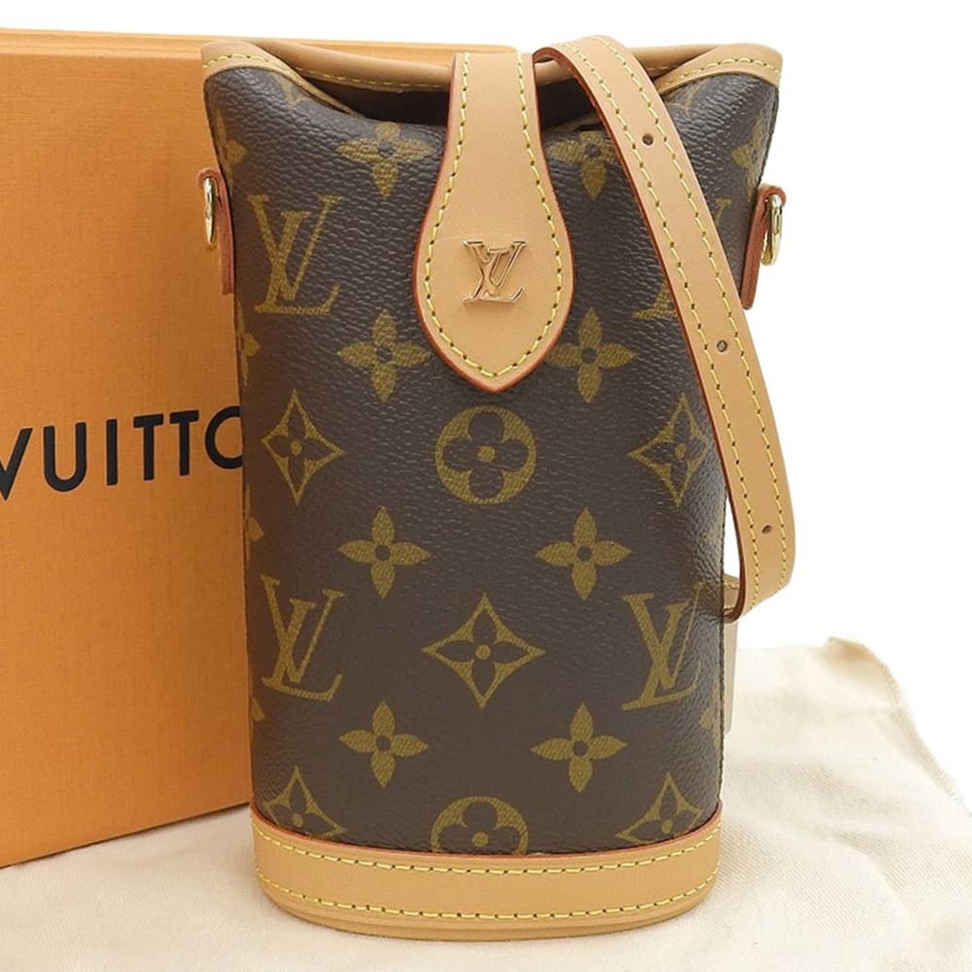 LOUIS VUITTON Monogram Fold Me Pouch M80874 Shoulder Bag