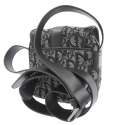 Christian Dior Trotter 05RU 0043 Shoulder Bag Pouch Black