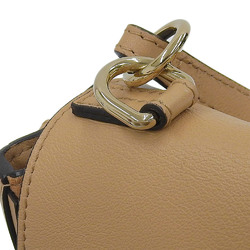 Chloé Chloe CHLOE Fady bag handbag shoulder leather pink beige