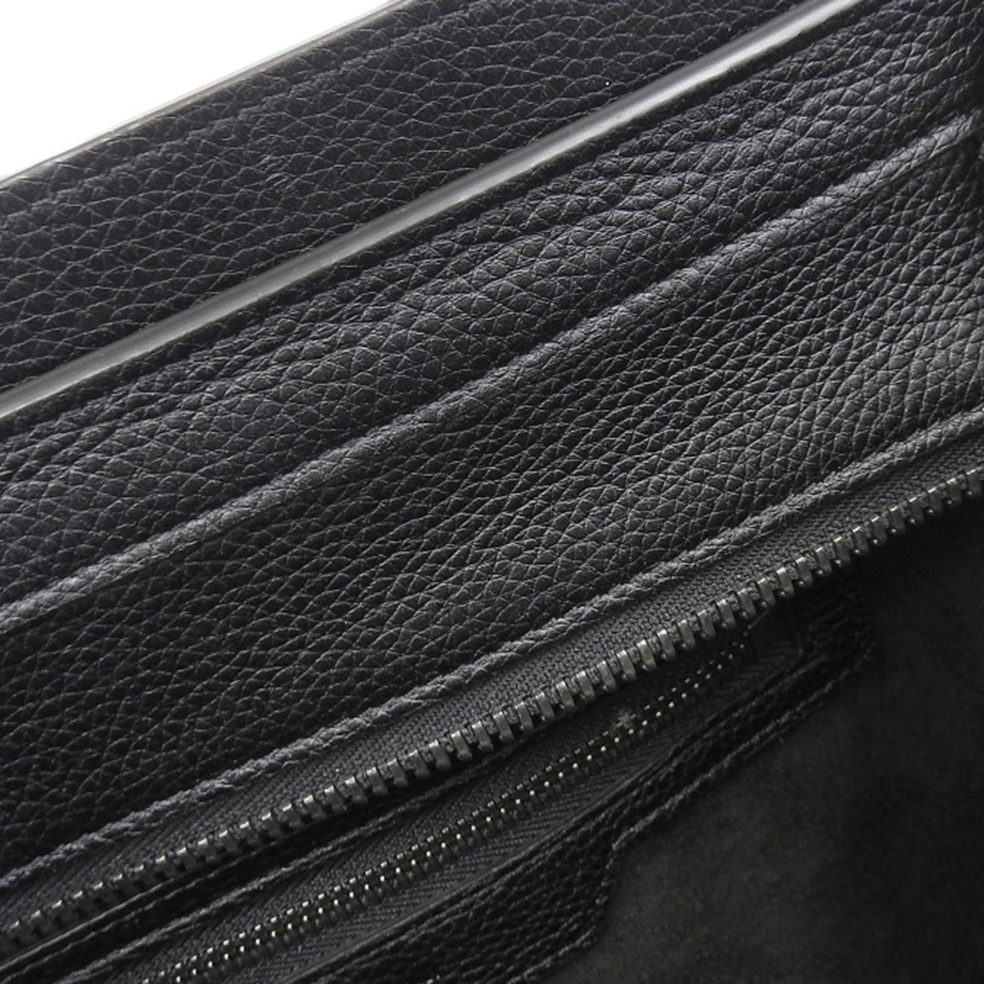 CELINE Luggage Micro 189793DRU 38NO Handbag Bag Leather Black