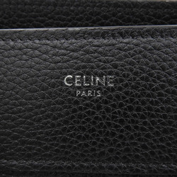 CELINE Luggage Micro 189793DRU 38NO Handbag Bag Leather Black