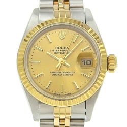 Rolex ROLEX Watch Datejust Combi 69173 R Series (1987-1988) Champagne Gold Dial SS/K18YG Automatic