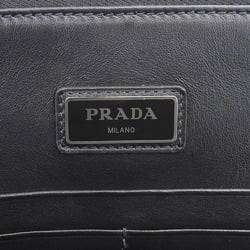 PRADA Second Bag 2VN003 Clutch Saffiano Leather Black