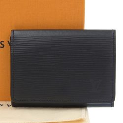 Louis Vuitton Epi Envelope Carte de Visite M62292 Business Card Holder Noir Black
