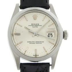 Rolex ROLEX Watch Oyster Perpetual 1500 3 (circa 1970) Silver Dial SS Leather 2024/02 Automatic