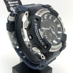 G-SHOCK CASIO Watch GWF-A1000-1A2 FROGMAN Analog Frogman Radio Solar Carbon Core Guard Structure Mobile Link Black Navy Silver Mikunigaoka Store ITBPVK84MRW2