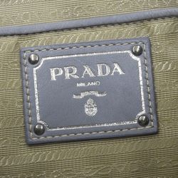 PRADA bag nappa leather blue grey BN2321