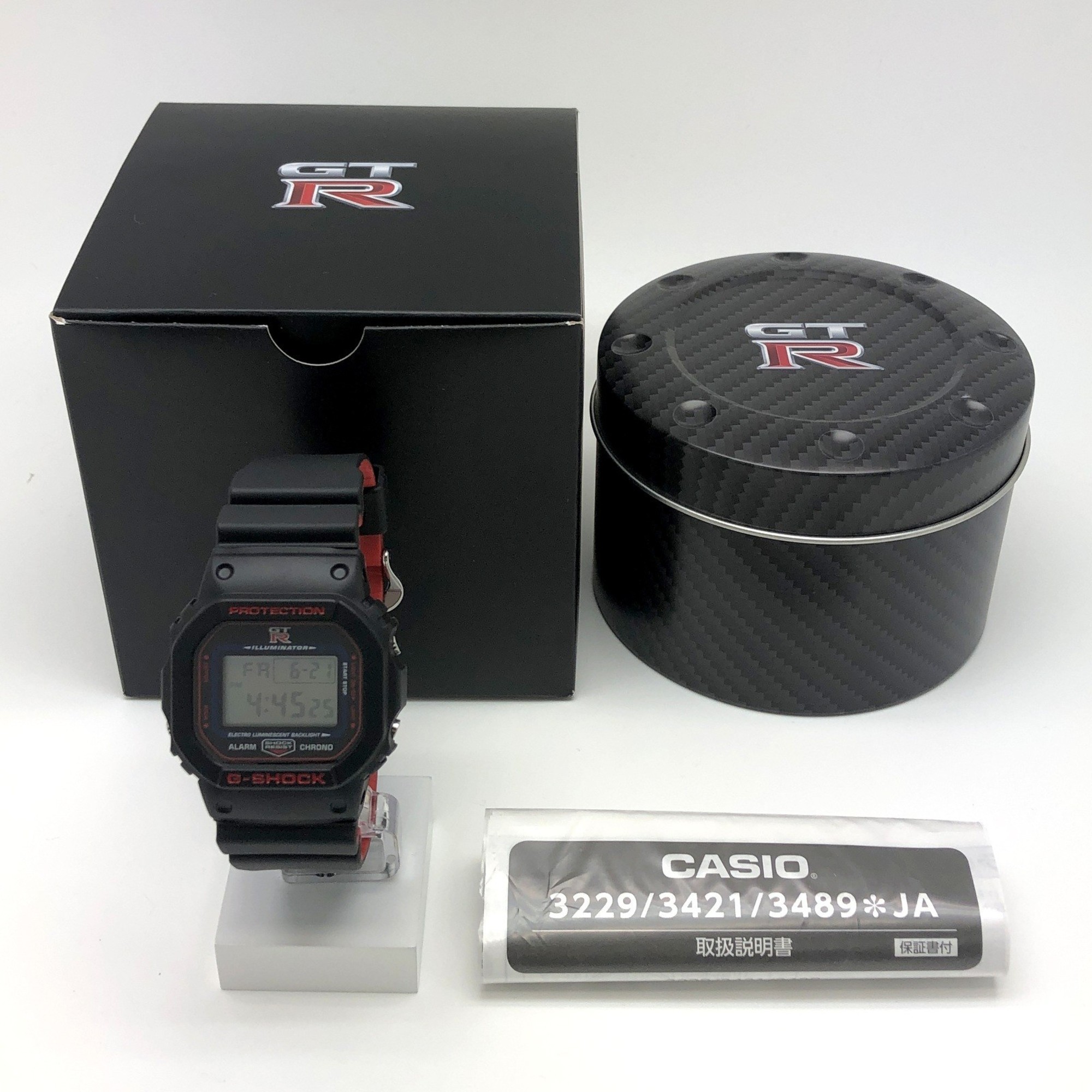 G-SHOCK CASIO Watch DW-5600 NISSAN GT-R Black x Red Limited Edition Released in April 2022 Mikunigaoka Store ITVHP6DO3DWI